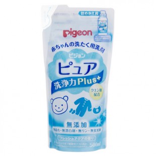 Pigeon Baby Concentrate Laundry liquid Refill Pack Fragrance Free 500ml